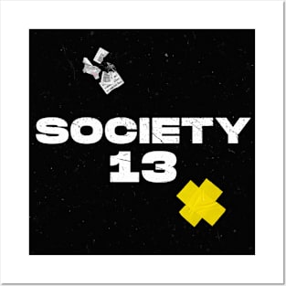 Official Society 13 Brand Merch Posters and Art